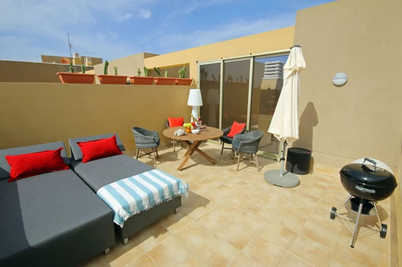 La Perla: Luxury Duplex with Ocean View Terrace Apartment El Medano